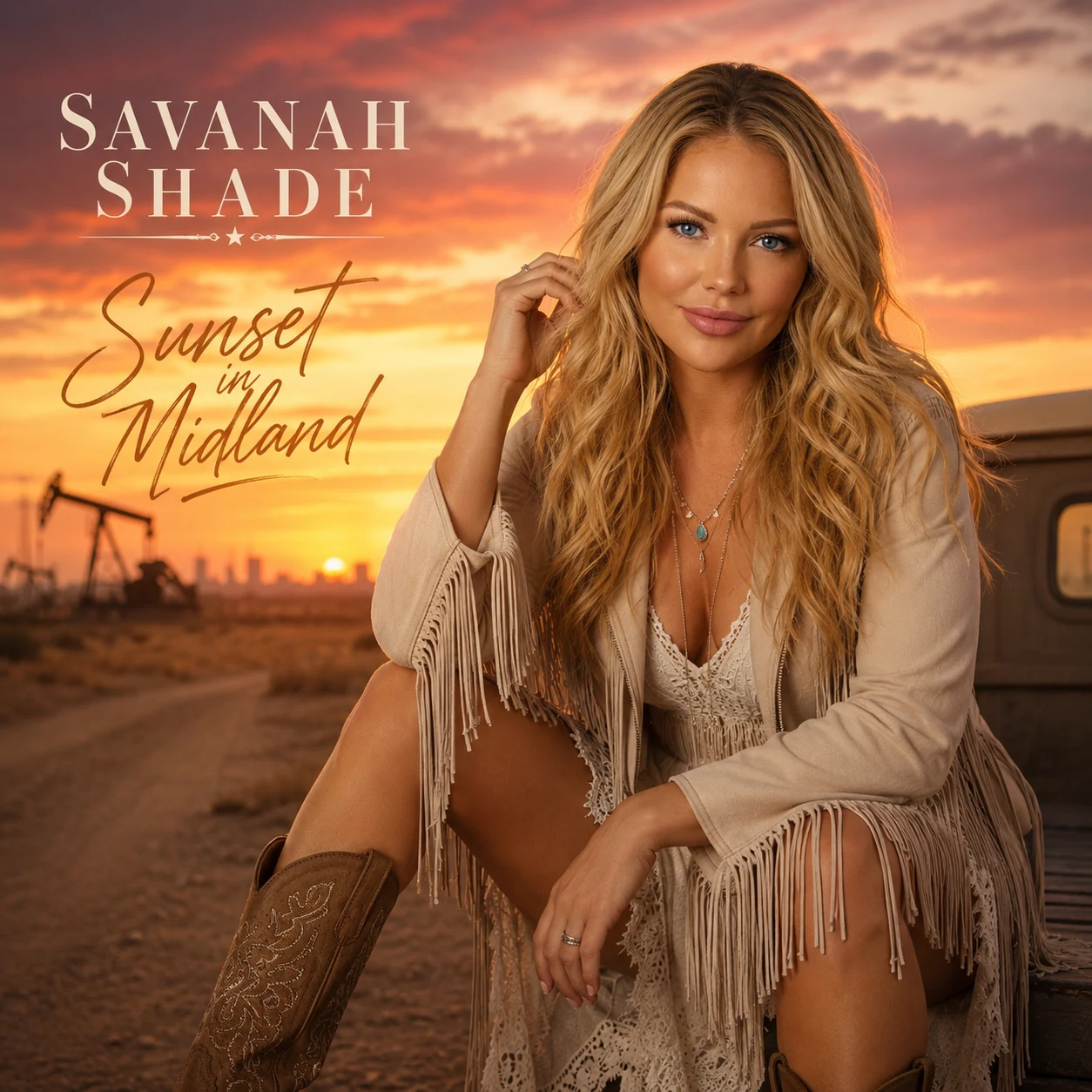 Sunset in Midland cover